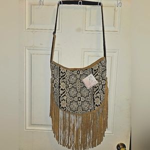 BoHo Suede Fringe bag